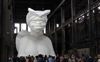 保留美国种族：哥伦比亚大学用艺术说话