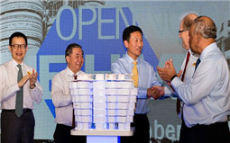 南洋理工大学“创意之室”标志性建筑落成