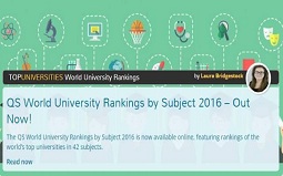 2016世界大学学科排名诞生‖全球前50，这些港校专业全部上榜！