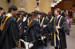 香港浸会大学举行「毕业典礼」 祝愿毕业同学开展人生新里程