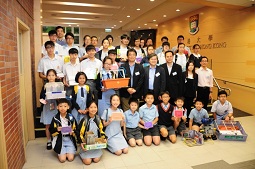 香港大学工程学院举行中、小学「校园发明大赛」颁奖典礼