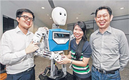 新加坡南洋理工大学研发智能机器人会讲话能工作