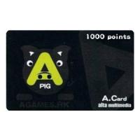 香港ACard1000點/征途/奇幻宝贝/晴空物语/A卡1000點