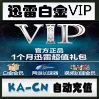【自动发货】迅雷会员 迅雷白金会员一个月vip高速通道迅雷云播30天账号激活码