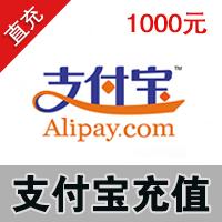 支付宝充值 1000元