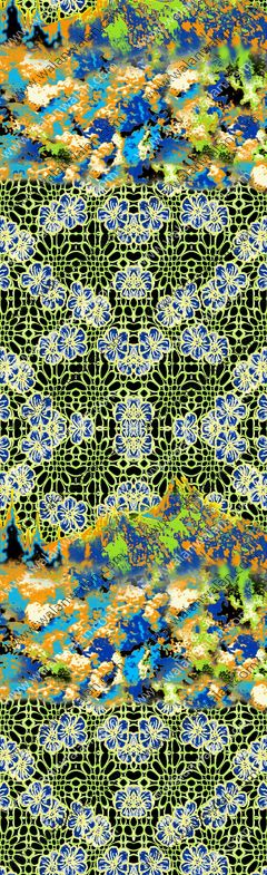 294151-长巾 - 原创抽象长巾（分层）