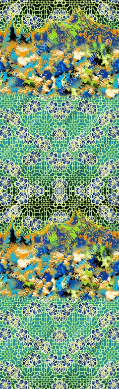 294156-长巾 - 原创抽象长巾（分层）