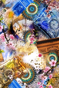 388056-数码抽象欧式建筑