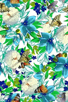 463560-蝴蝶花卉0