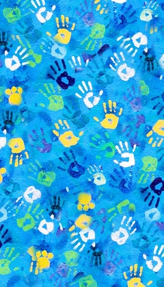 663424-73清新时尚 休闲 泳装 女装 手印