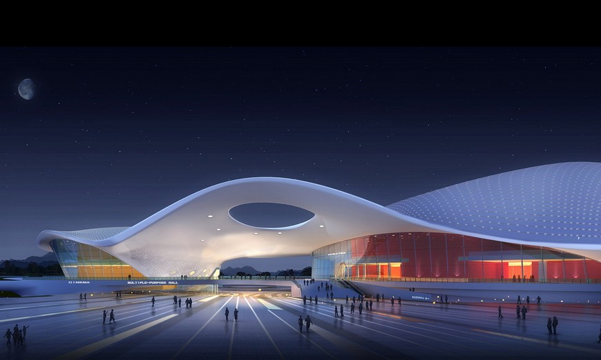 九江市文化艺术中心-活动看台