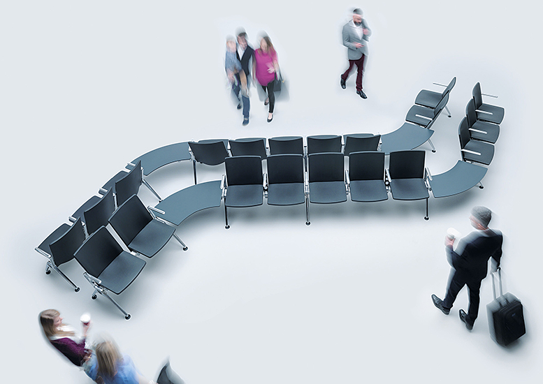 丽江公共座椅，车站等候椅