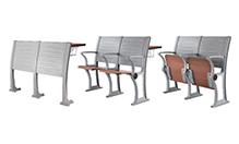 丽江椅业之阶梯教室连排椅   多媒体阶梯教室座椅  大学课桌椅