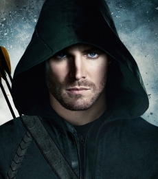 黑夜魅影~背弓箭的型男背景