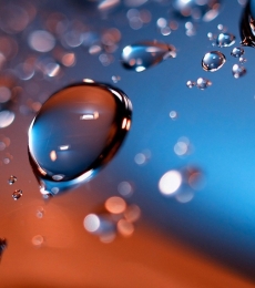 唯美1920×1200雨滴桌面壁纸