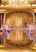 最新婚礼场地镜面T台